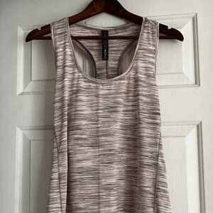 NYL Sport Women's Tank Top Grey/Lt. Pink Camouflage Size XL